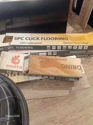 Expert on SPC German Flooring at Ibeju Lekki