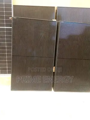 450w All Black Mono Panel Much Available Now