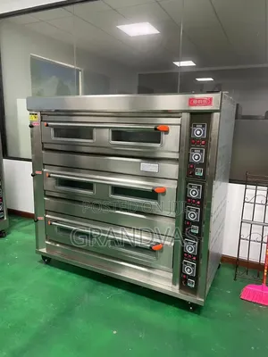 Gas Deck Oven 3 Deck 6 Tray