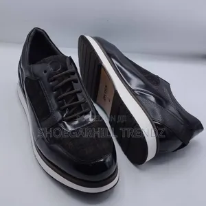 Italian Leather Sneakers Shoes Boss and Genio