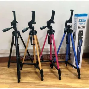 Professional Tripod 3366 Mobile Phone Stand 1.4m for Digital Cameras