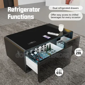 Smart Refrigerator Coffee Table – Luxury Meets Innovation