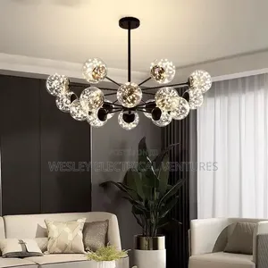 Nordic Glass Chandelier Light
