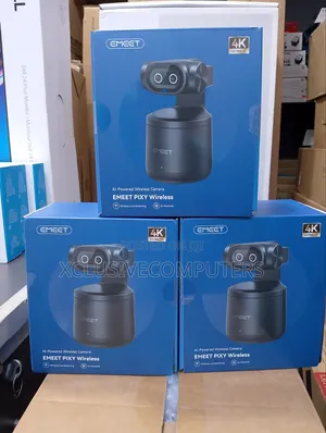 Emeet Pixy Dual-Camera Ai Powered PTZ Wireless Uhd Webcam