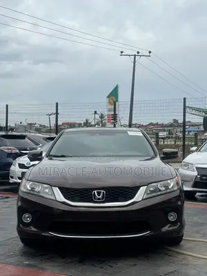 Honda Accord EX-L V-6 2dr Coupe w/Navigation (3.5L 6cyl 6A) 2014 Brown