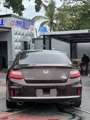 Honda Accord EX-L V-6 2dr Coupe w/Navigation (3.5L 6cyl 6A) 2014 Brown
