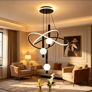 Led Chandelier for Dining Room Living Room 3 Colors Indoor Lights