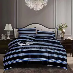 Fine Duvet, Bedsheet With 4 Pillow Cases