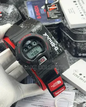 Supreme Belt Gshock Wristwatch for Men