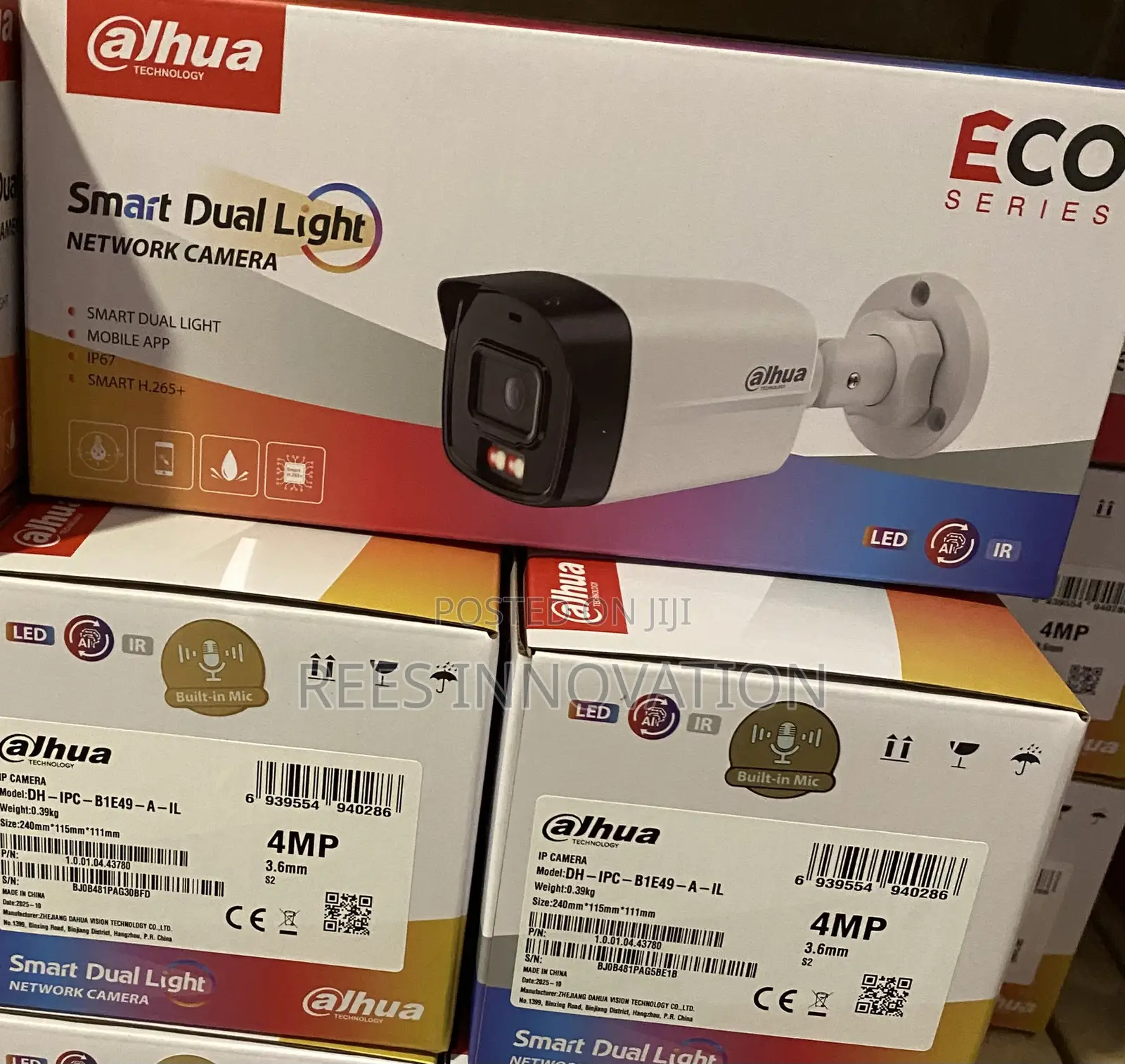 4mp Color Vu Dahua Ip Camera