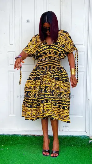 Short Butterfly Gown