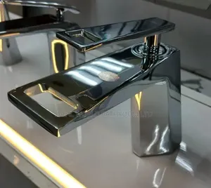 Short Stainless Mixer Tap 