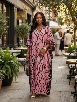 Casual Rich Woman Gown - Style 832