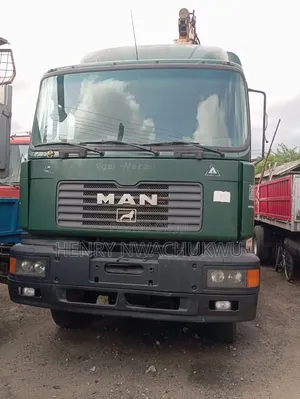 Man Hiab 12 Tons Crane 6x6 Auxiliary Foreign Used
