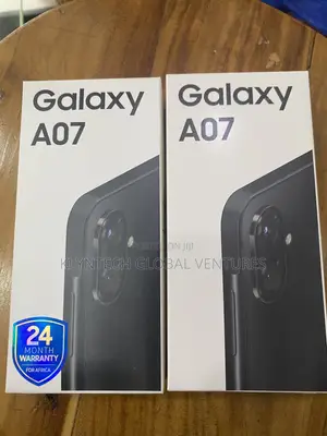 New Samsung Galaxy A07 128 GB Black