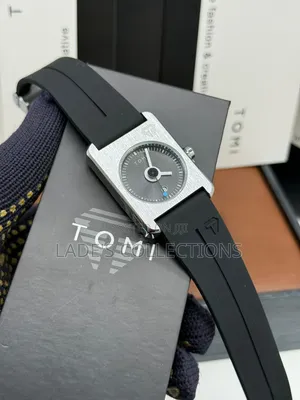 Good Quality Tomi Rubber Wristwatch+Classic Wallet and Pen