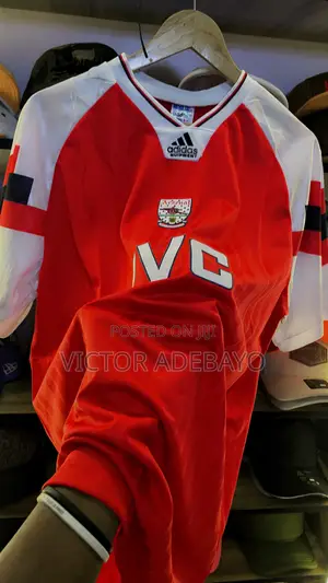Arsenal JVC Vintage/Retro Football Jersey