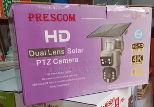 Presscom Hd Dual Lens Solar Camera PTZ
