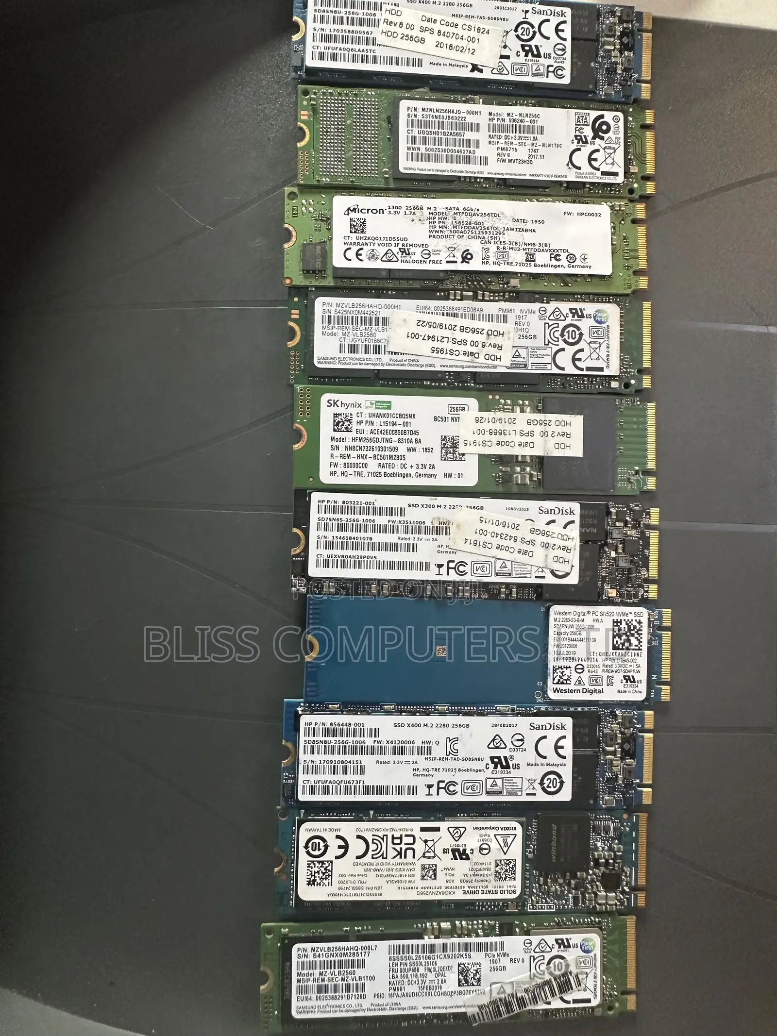 256gb M. 2 SSD