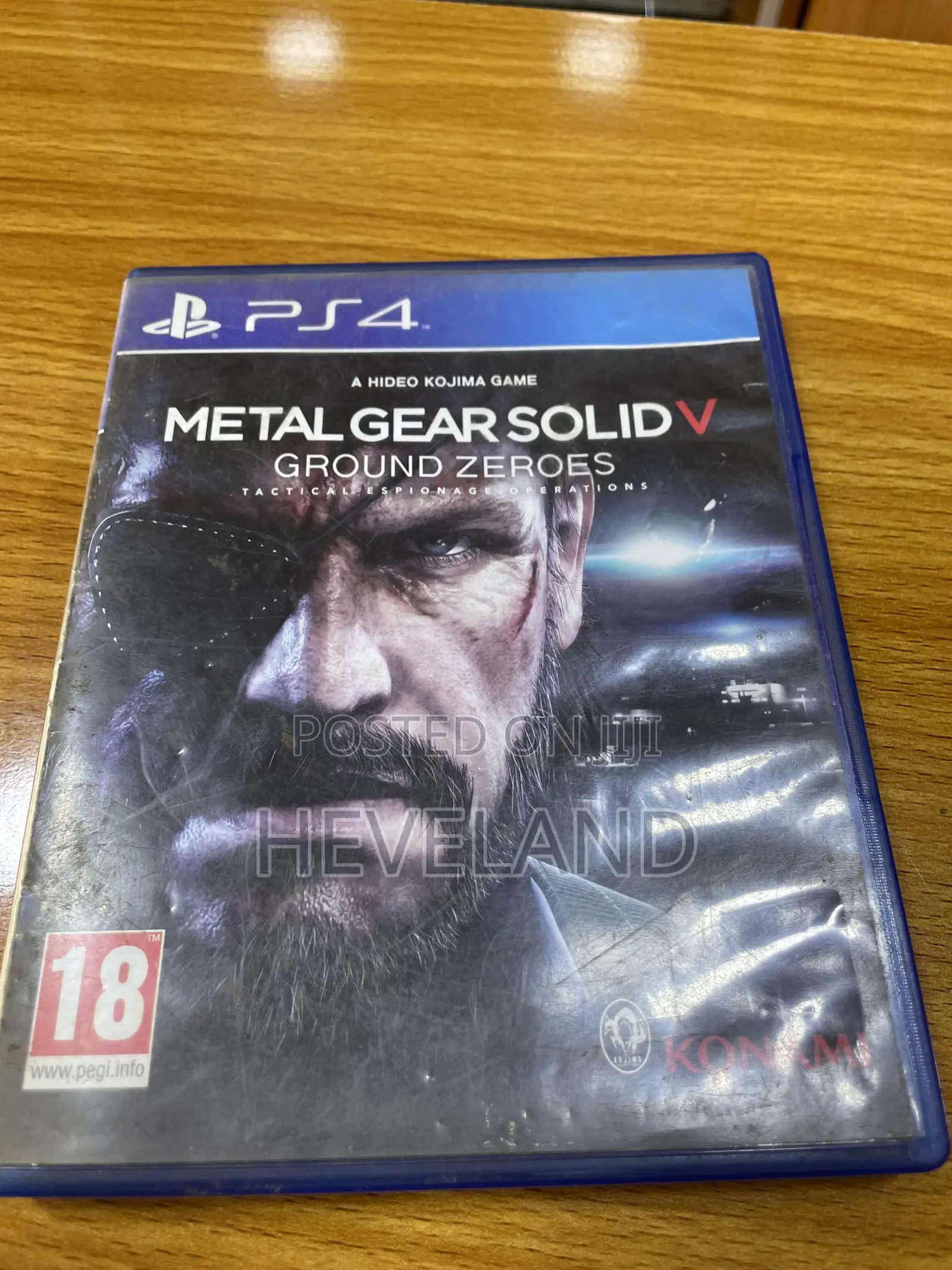 Clean Used Metal Gear Solid