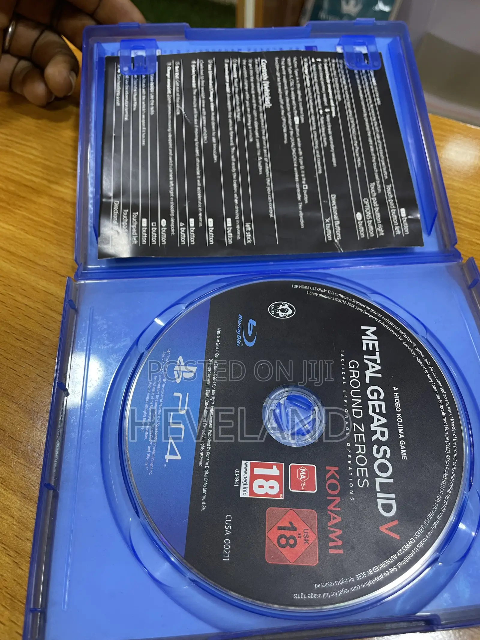 Clean Used Metal Gear Solid