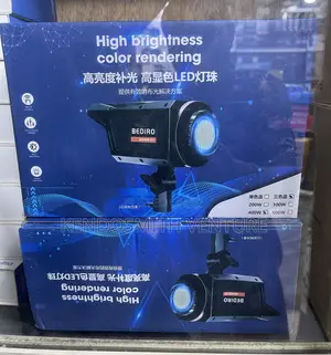 Bediro Bd400-Ss Professional Led Studio Light – 400w(With Stand)