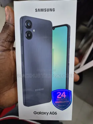 New Samsung Galaxy A06 64 GB Black