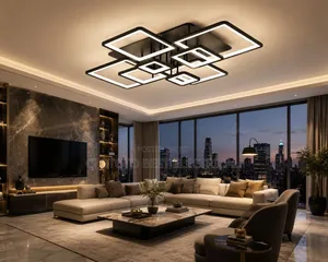Living Room Sitting Room Led Luxury Light , With Remote Control