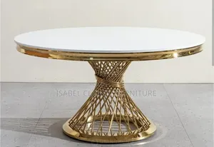 Elevate Your Space With Luxury Vip Round Tables by 10 Seaters