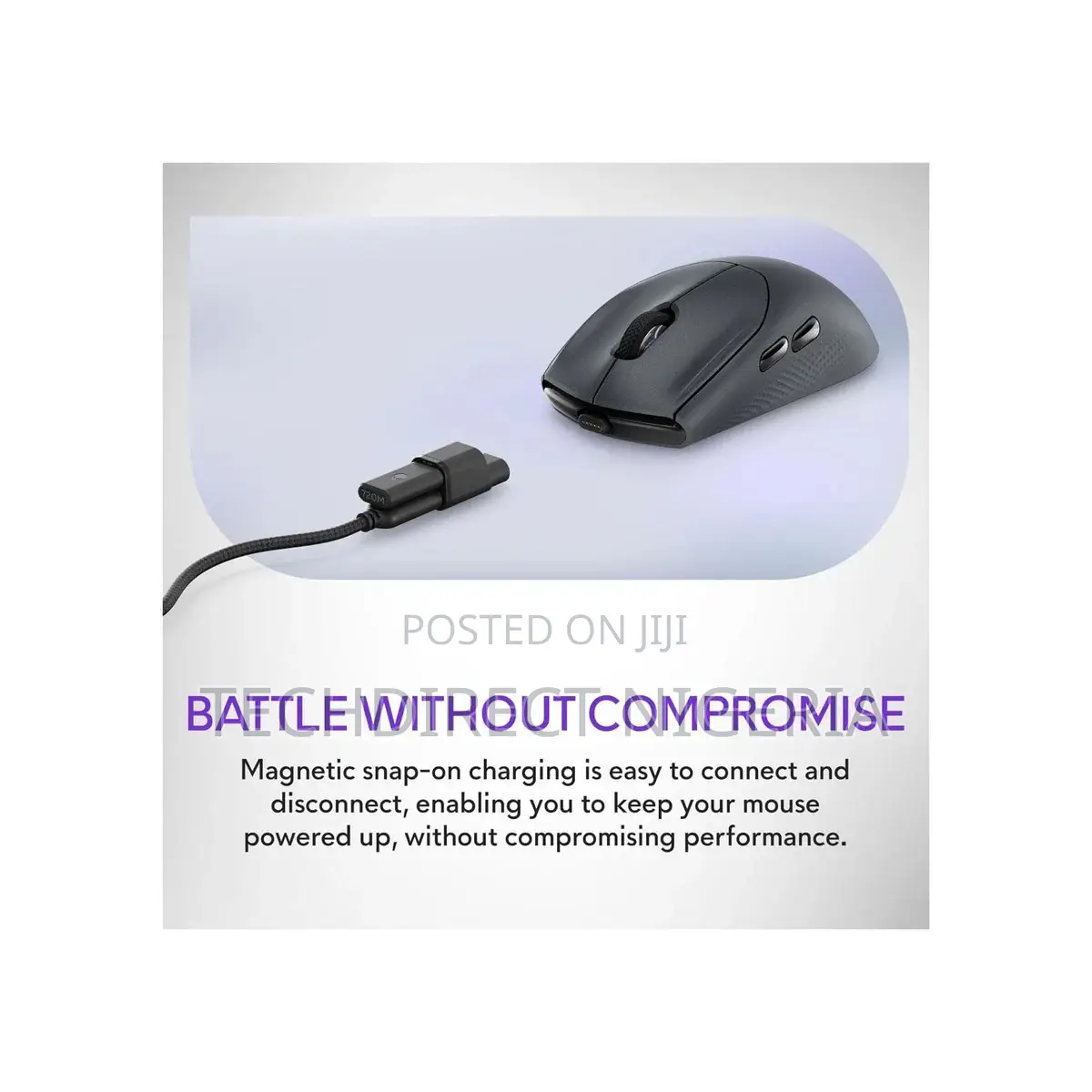 Alienware Aw720m Tri-Mode Wireless Gaming Mouse - Dark Moon