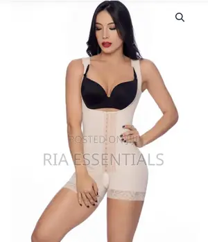 Braless Full Body Short Fajas With Hook Closure (Sizes: L Xl)