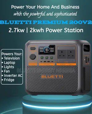 Bluetti Premium 200 V2 | 2.7kw | 2kwh Power Station