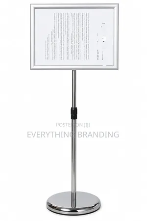 A3 Foyer Stamper Frame Stand for Office, Event Shop Display