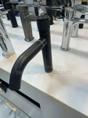 Black Single Basin Tap