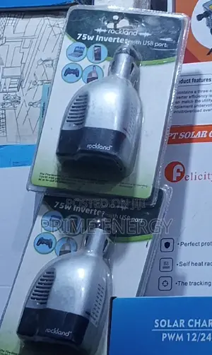 75w Car Inverter With Usb Port