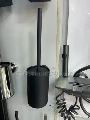 Black Hanging Toilet Brush