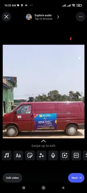 Van for Hire