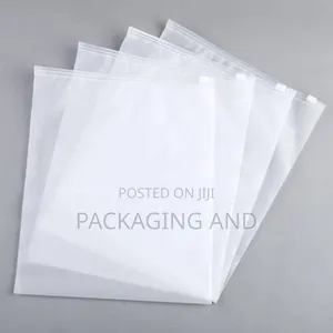 Medium Standard Frosted Ziploc Bag 13×17in, Plain/No Print, Moq:100pcs