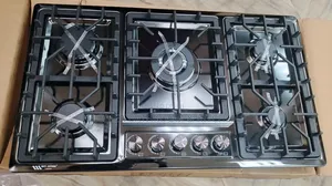 5-Burner Luxury Gas Cooker | Heavy Duty Stainless Steel Hob.
