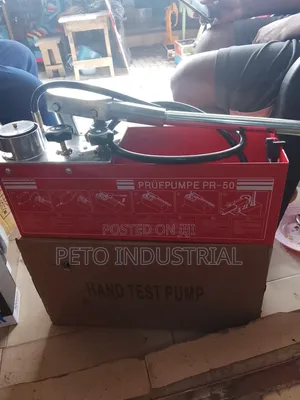 Hydraulic Testing Pump