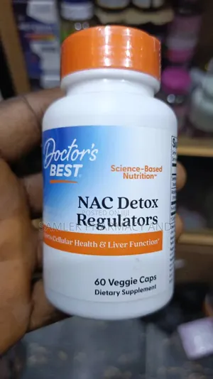 Doctor's Best Nac Detox Regulators- Support Cellular Liver Function