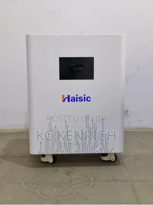 Haisic Movable White Lithium Solar Battery 8kwh, 24 Volts