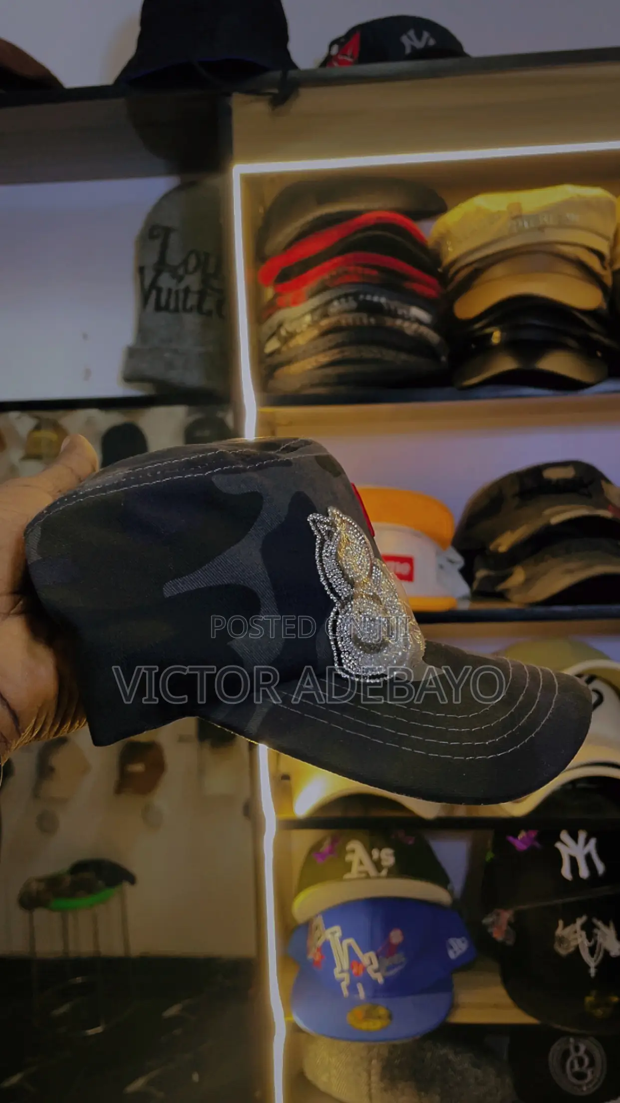 Fitted Face Cap