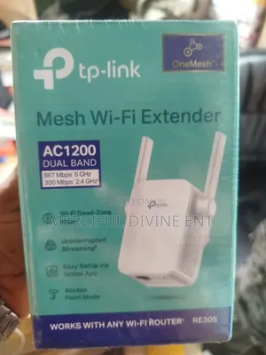 Tp-Link Mesh Re305 Wifi Extender Ac 1200 Dual Band