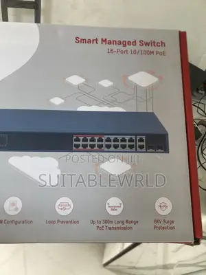 16 Port Poe Switch Hikvision