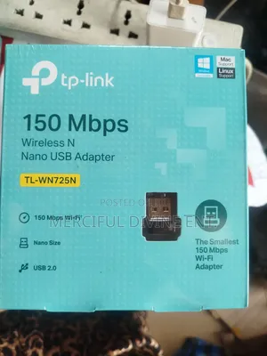 Tp-Link 150mbps Wireless Usb Adapter Tl-Wn725n