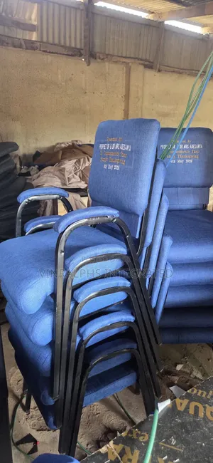 Customised Church Chair With Write Up.