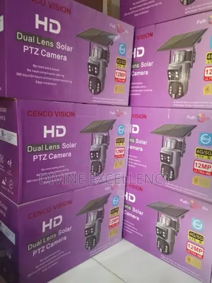 4g Enable Dual Lens Solar CCTV Camera