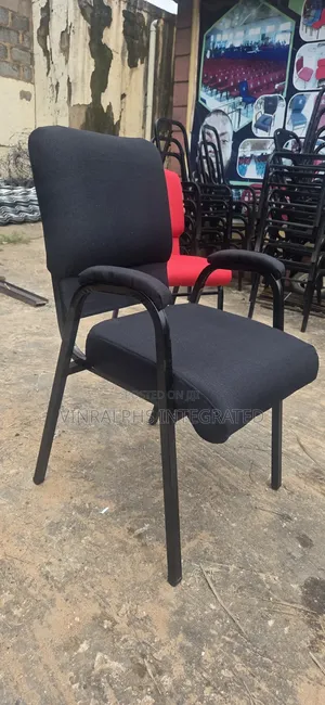 Black Comfortable Chairs for Offices and Churches