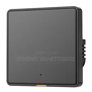 C-Smart Zigbee 1 Gang Button Switch With Alexa- Google Assistant Black